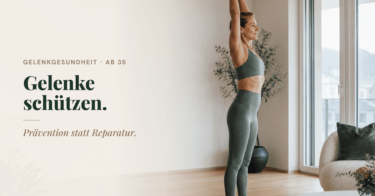 Mobile, healthy joints in an active person